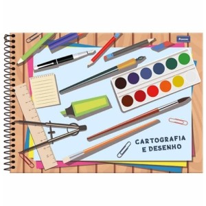 CARTOGRAFIA 48 FOLHAS CAPA DURA FORONI BASICO  - UN