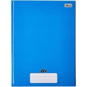 CADERNO BROCHURAO 48F CAPA DURA  AZUL TILIBRA  MAIS+